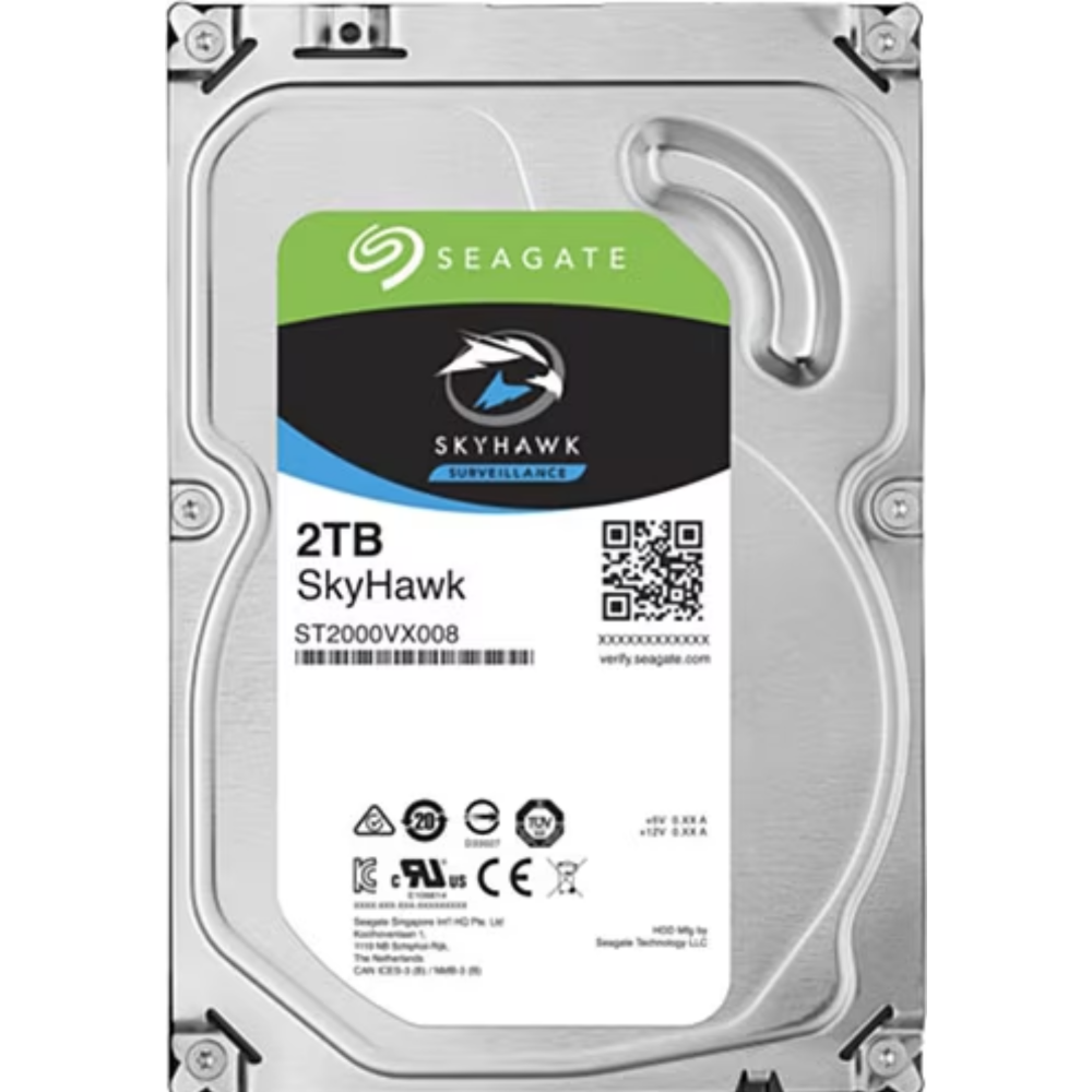 Seagate 3.5" 2TB SKYHAWK HDD